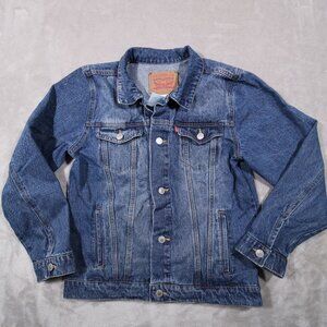 Levis long sleeve denim jacket boys large 12 - 13 yrs